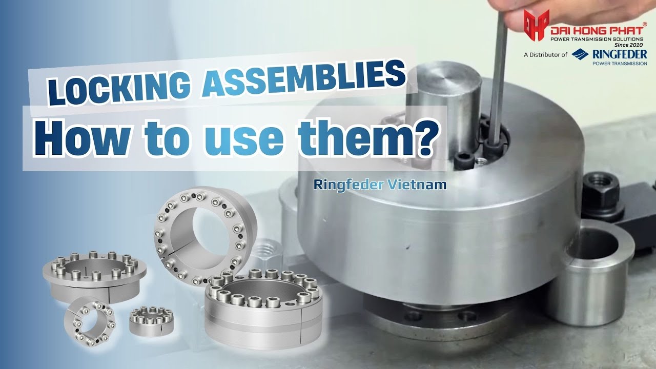 RINGFEDER® Locking Assemblies – How to Use Them? | Ringfeder Vietnam