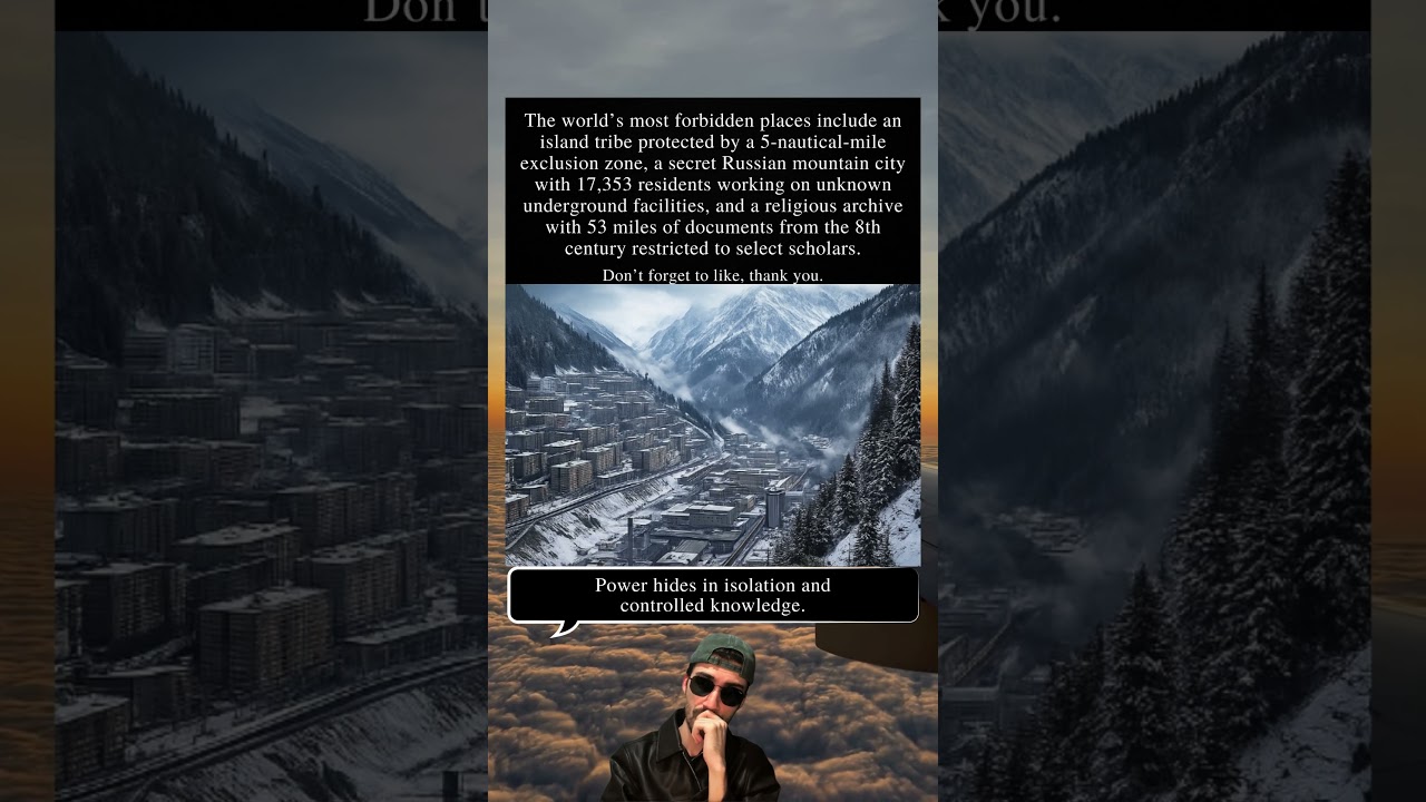 The World’s Most Forbidden Places You Will Never Visit Or Even See Up Close