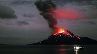 BPPT Rilis Citra Radar Ungkap Adanya Longsoran di Gunung Anak Krakatau