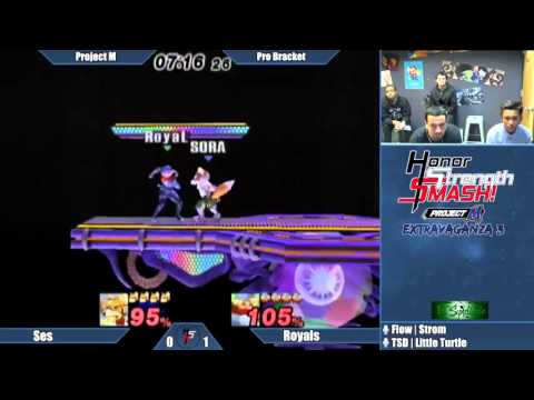 [PME3] Ses (Fox) |vs| Royals (Sheik) Project M 3.6