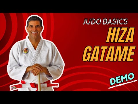 Judo Básico | Hiza Gatame | Basic Demonstration — judo technique demonstration