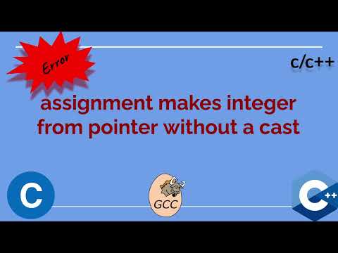 Makes Pointer From Integer Without A Cast