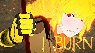 Cover art for I Burn- RWBY