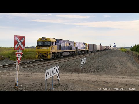 1PM6 Pacific National Intermodal Container Train (14/10/2020) - PoathTV Australian Railways
