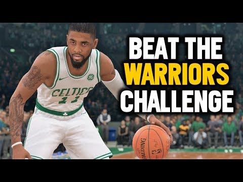 NBA LIVE 19 | BEAT THE WARRIORS CHALLENGE | Warriors vs Celtics (Nba live 19 5v5 gameplay)