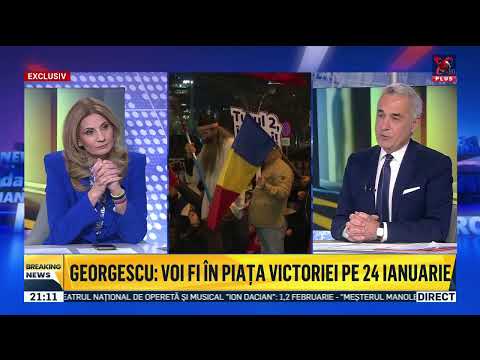 Călin Georgescu la Realitatea TV Plus (19/01/2025)