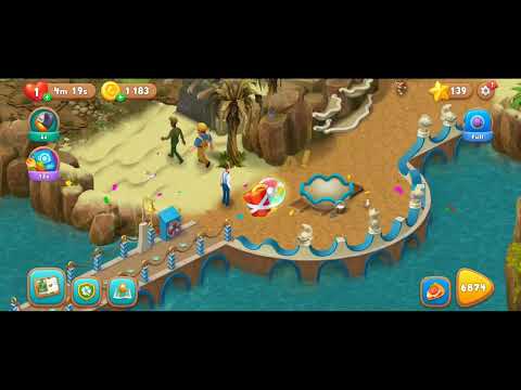 208 star's 🌟🌟 let's use them Garden scapes #gardenscapes #gameplay #subscribe