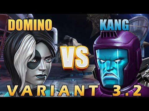 Domino VS Kang - Polar Opposites Variant 3.2 - Marvel Contest Of Champions