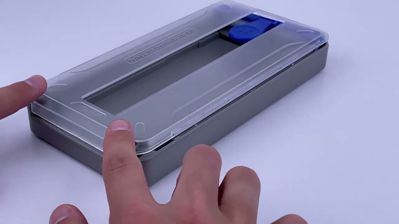 Защитное 3D стекло Blueo Hot Bending для Apple iPhone 15 Pro Max (6.7") Черный