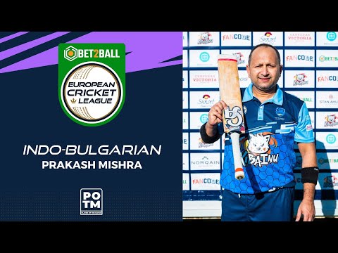 POTM: P.Mishra - INB vs ZAS | Highlights | Bet2Ball European Cricket League Day 2, Group B | ECL22