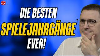 Reine Mathematik: Das waren die BESTEN Spielejahrgänge! 🏆