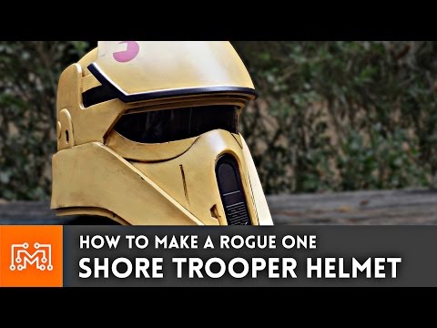 Star Wars Rogue One Shore Trooper Helmet (3d printed)