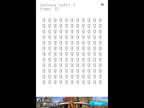 The Impossible Letter Game - YouTube