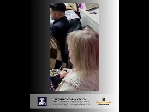 Oratoria y Comunicación en ADEU Berazategui, prov.de Buenos Aires