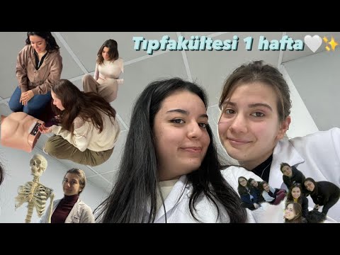 Tıp Fakültesinde Karışık 1 Hafta🩺🌼| İlk vlog, CPR öğrendik, Minik Haliç turu,İSTÜN