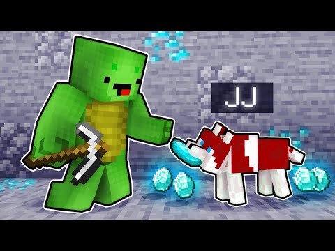 JJ Secretly Pranked Mikey as a Dog in Minecraft - Maizen