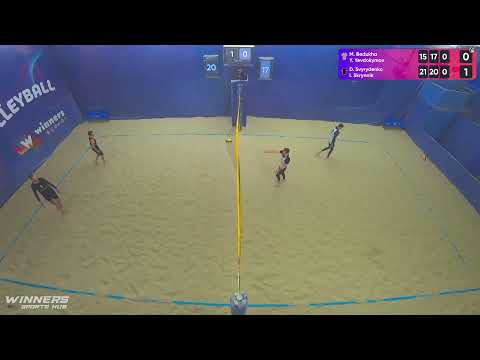 07:00 M. Bedukha / Y. Yevdokymov - D. Svyrydenko / I. Skrynnik 15.01.2023 | Winners Beach Volleyball