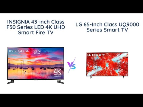 Insignia 43" vs. LG 65" 4K Smart TVs: Which is Better?