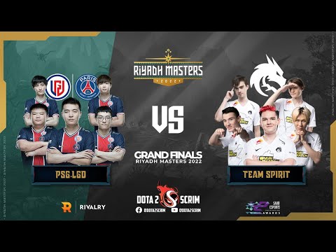 PSG.LGD vs Team Spirit - Riyadh Masters 2022 - Grand Finals - BO3