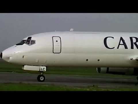 ENGINE TEST / DOUGLAS DC-8-62   Cargo Lion ,  LX-TLC