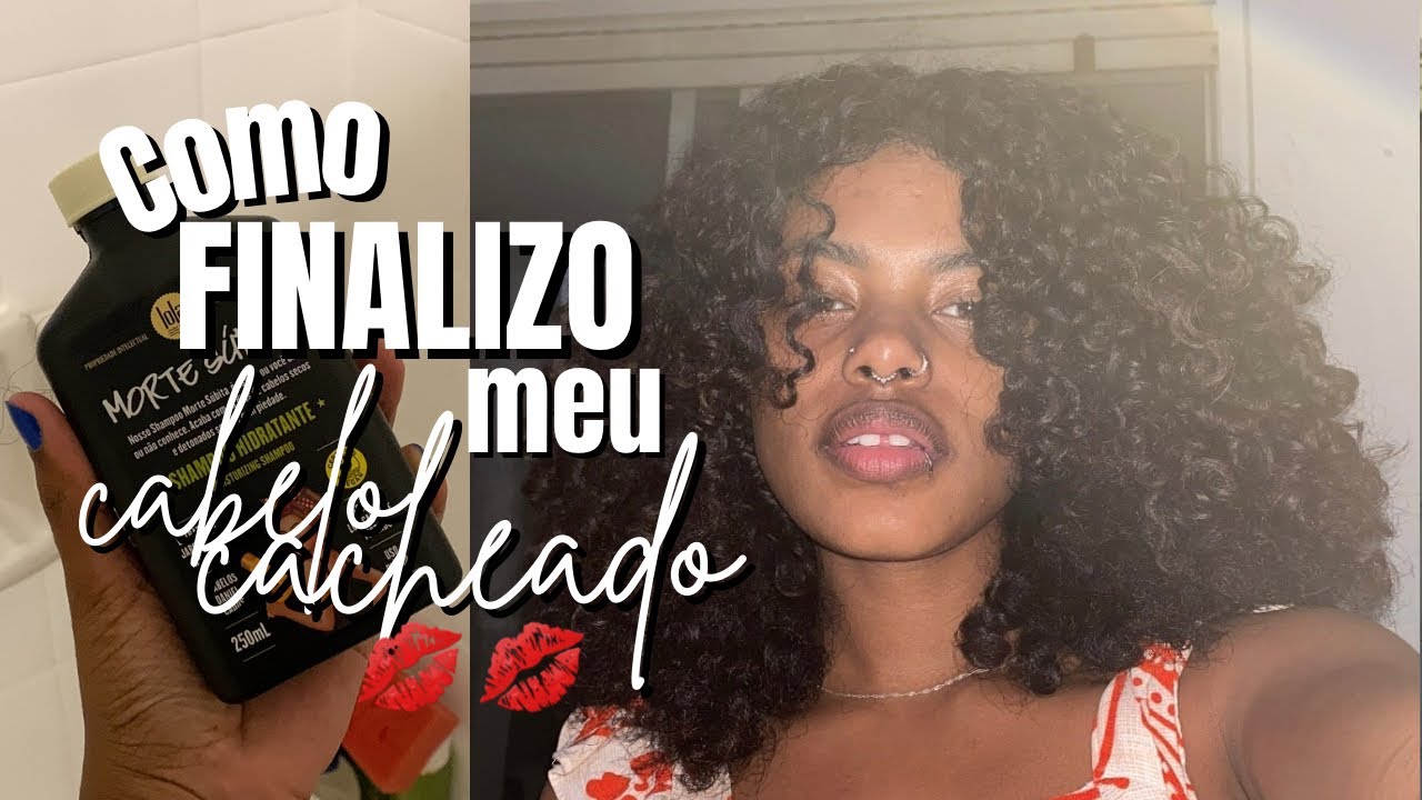 Como eu FINALIZO meu CABELO CACHEADO | DEBBYYY