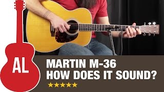 Video thumbnail for Martin M-36 - How does it sound? by Acoustic Letter