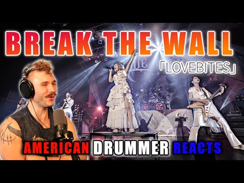 LOVEBITES – Break The Wall | アメリカ人ドラマー初見リアクション