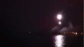 Craigavon lakes fireworks display (County Armagh Northern Ireland)