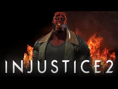 Hellboy Rage Quit - Injustice 2 Hellboy Gameplay