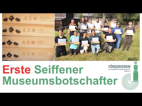 Erste Seiffener Museumsbotschafter ernannt