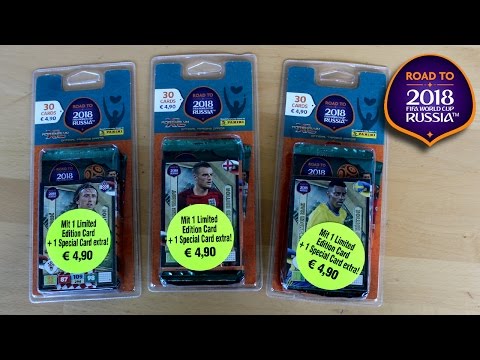!!NEW!! 2 BLISTER Panini ADRENALYN XL Road to World Cup Russia 2018
