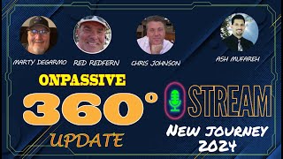 ONPASSIVE 360 UPDATE  -  MR ASH MUFAREH | COMMISSION, PAYMENTS &amp; ALL THINGS | MARTY , CHRIS AND ASH