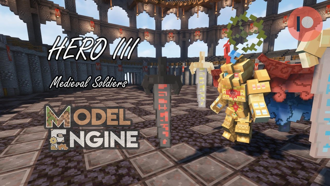 HERO III _ MEDIEVALSOLDIERS :: MODELENGINE (PLUGIN) :: MINECRAFT