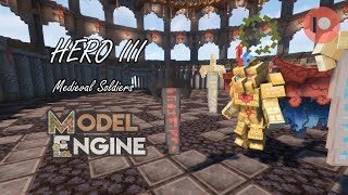 HERO III _ MEDIEVALSOLDIERS :: MODELENGINE (PLUGIN) :: MINECRAFT