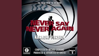 Never Say Never Again Theme (From &quot;Never Say Never Again&quot;)