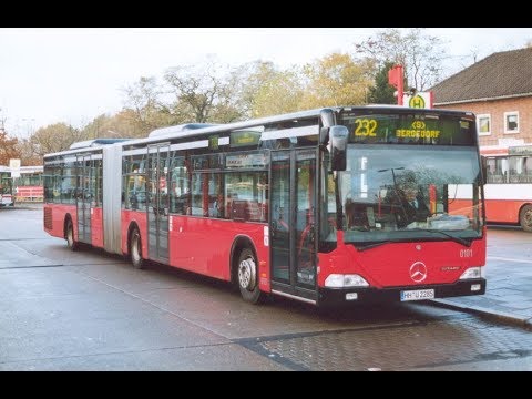 Mercedes Benz Citaro G Euro 3 der VHH (Schwarz Rot ZF) Mitfahrt