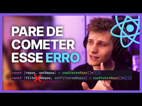 O ERRO mais comum no React (você já fez isso)