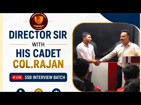 Commandant Academy Patna  Video 1