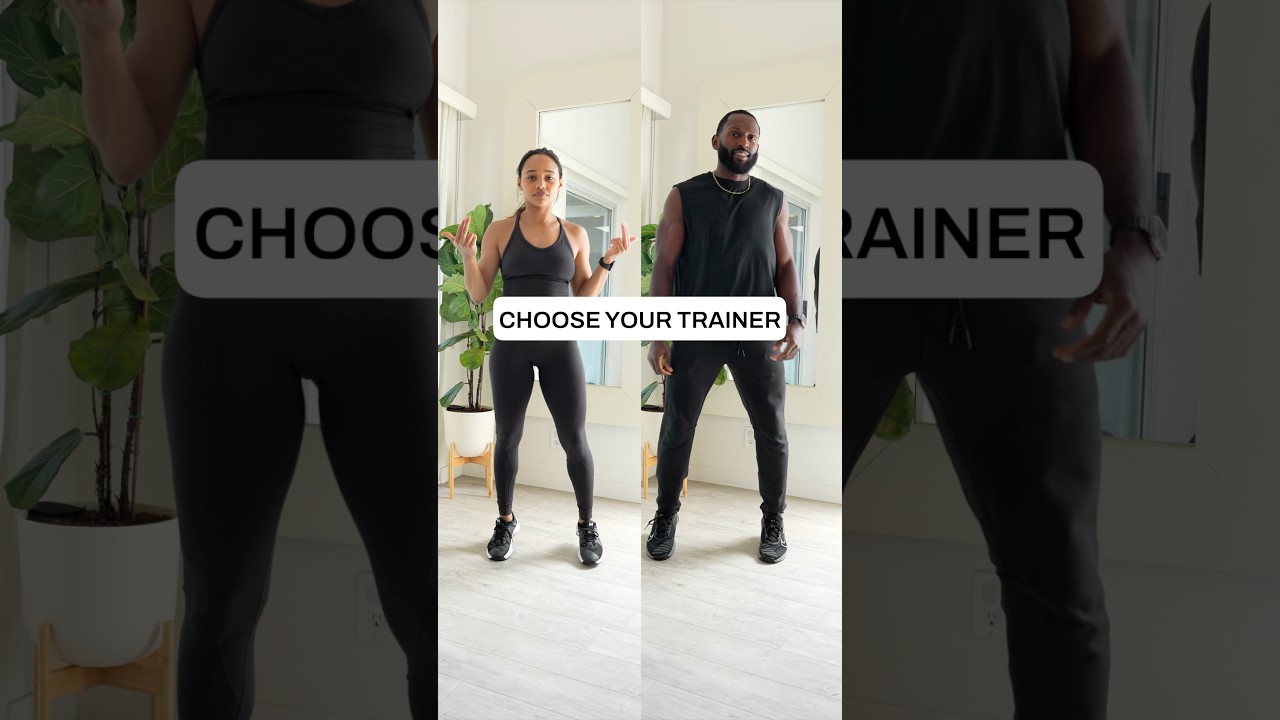 Who are you training with? 👀😂