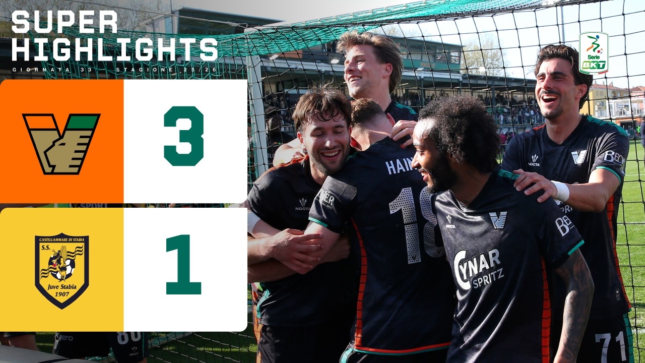 Venezia vs Juve Stabia Highlights