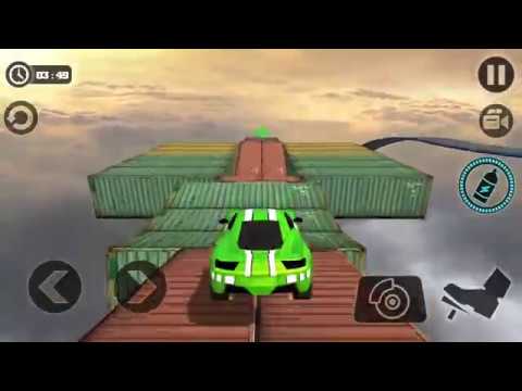 Impossible Stunt Car Tracks 3D | ios / Android Gameplay | Friction Games