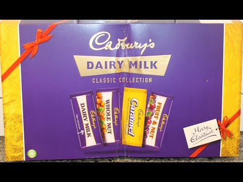 Cadbury’s Dairy Milk Classic Collection: Milk, Whole Nut, Caramel and Fruit & Nut Review