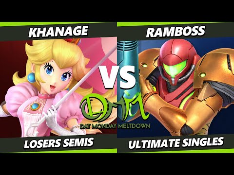 DAT MM 263 Losers Semis - Khanage (Peach) Vs. RAMBOSS (Samus) Smash Ultimate - SSBU