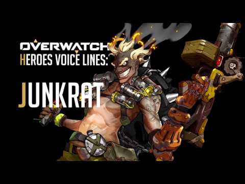 Overwatch - Junkrat All Voice Lines
