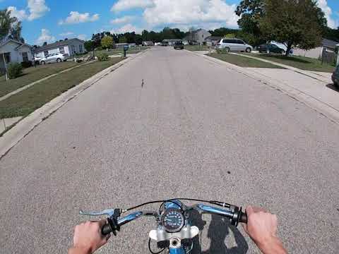 Ct70 ride around with 125 lifan swap