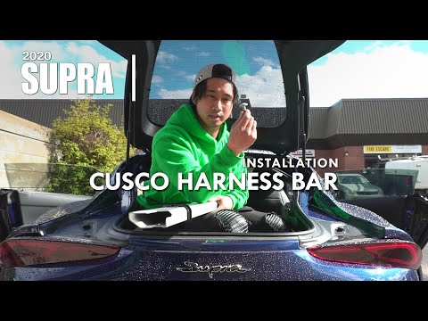 Installing Cusco Harness Bar on the A90 + Secret Build Hint