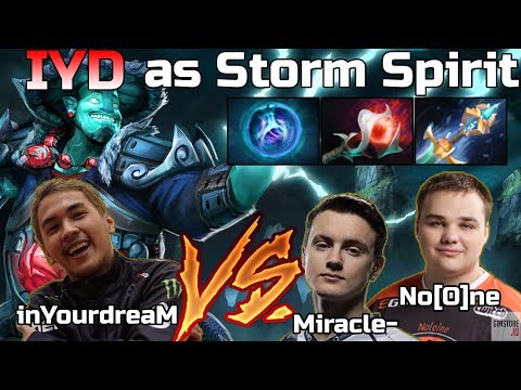 INTENSE Divine Gameplay - IYD Storm vs No[O]ne & Miracle-