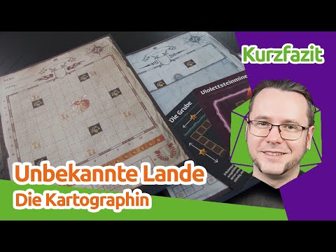 Die Kartographin / Der Kartograph: Unbekannte Lande - Brettspiel-Kurzrezension | staygeeky