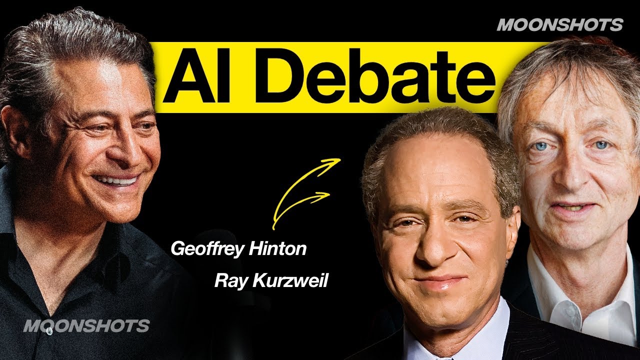 Ray Kurzweil & Geoff Hinton Debate the Future of AI | EP #95