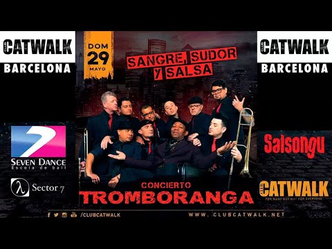 TROMBORANGA live Barcelona party release new album "Sangre Sudor y Salsa"